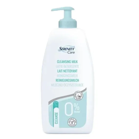 SERENITY CARE CLEANSING MILK 500ML PUMP PACK