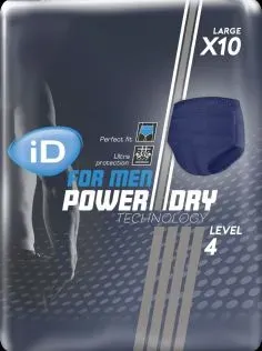 ID PANTS FOR MEN POWER DRY LEVEL 4