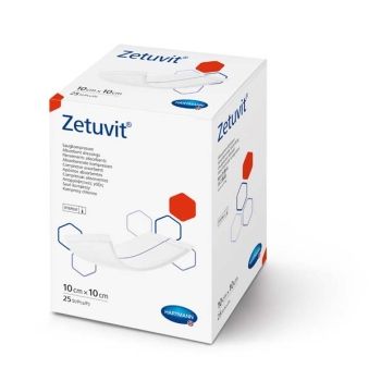 ZETUVIT STERILE 10X10 EACH