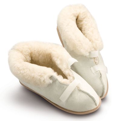 SHEEPSKIN SLIPPERS CLOSED TOE