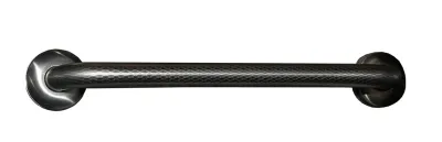 RAIL -DKC - 32mm Diamond Embossed (Deco Knurled) Stain Stainless Steel Grab Rail - Concealed Fixing