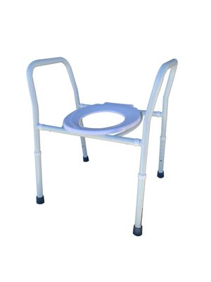 HIRE - OVER TOILET FRAME WITH SPLASH GUARD