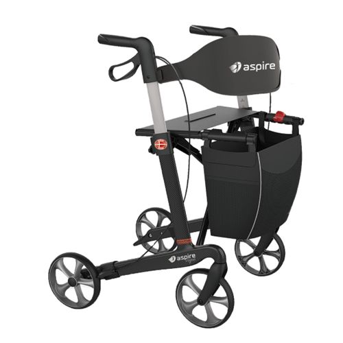 Aspire Vogue Carbon Fiber Rollator Small Aspire Vogue Carbon Fiber Rollator Small