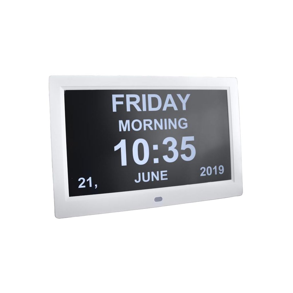 KCare 10" Digital LED Calendar Day Clock