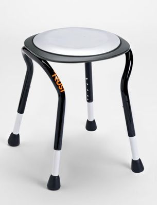 SHOWER STOOL SWIVEL BLACK (Shower stool w swivel seat) SHOWER STOOL SWIVEL BLACK (Shower stool w swivel seat)
