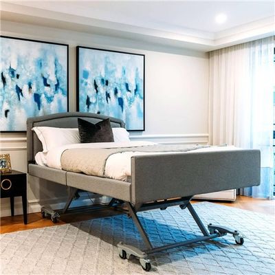 BED -Casero Plus Double - Adjustable length - Belgrave Head Board, Standard Foot Board,