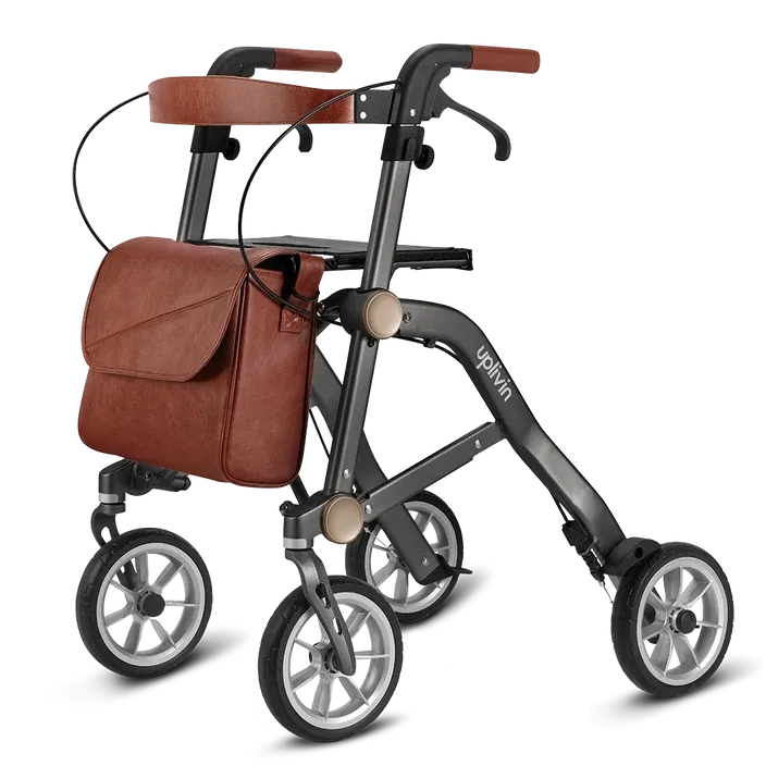 Uplivin Thrive Duel Folding Rollator-British Racing Green Uplivin Thrive Duel Folding Rollator-British Racing Green