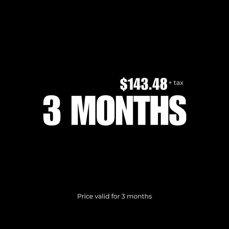 Membership 3 Months