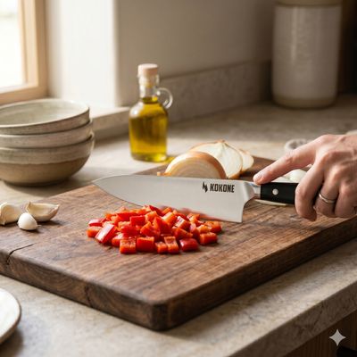 Cuchillo de chef acero alemán