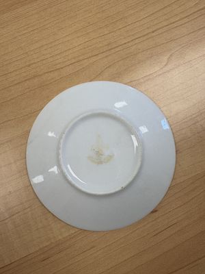 Porcelain. France.  Limoges. Queen's Bouquet Rosenthal 2 Saucer