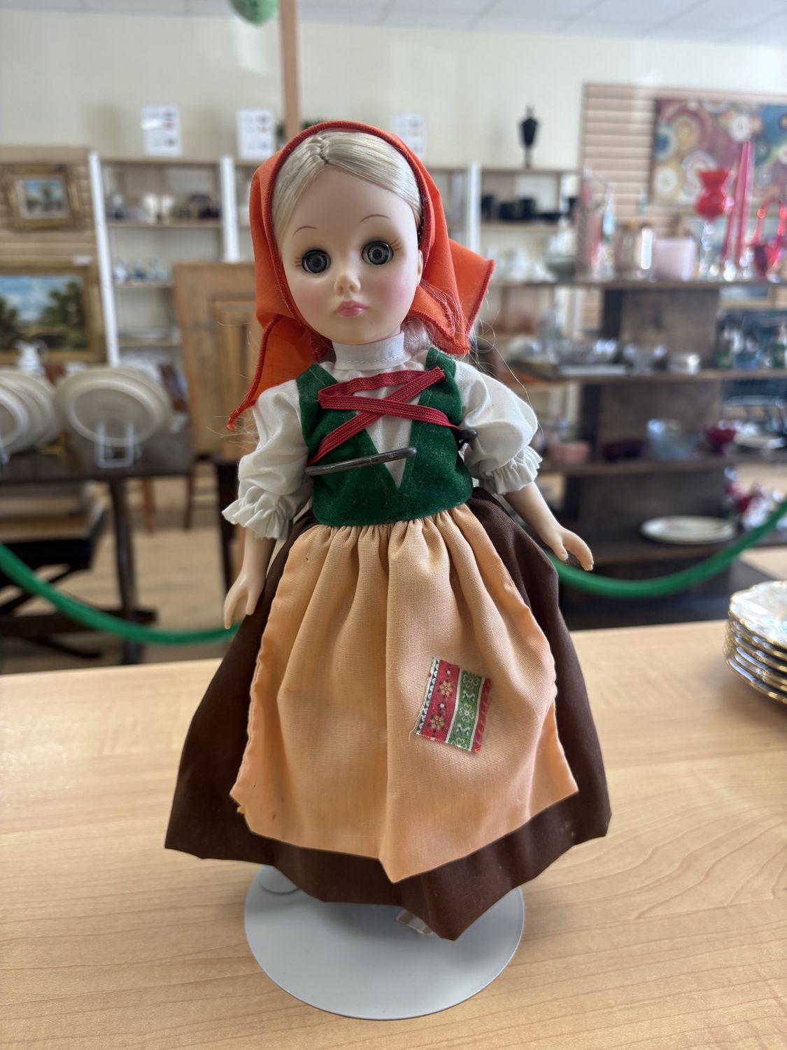 Doll. Effanbee. USA. Poor Cinderella. With Stand.