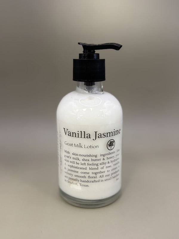 Home &amp; Bath. USA. Simplified. Goat Milk Lotion. 8 oz.