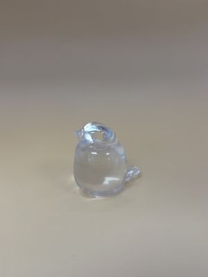 Glass. Sweden. Baby Bird. Figurine. 2''H.