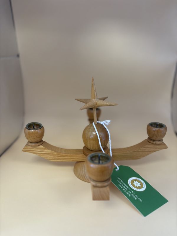 Decor. Germany. Advent Candleholder. Expertic. 9.75&quot;W