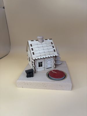Tealight Holder. Germany. Saico. Cottage House &amp; Smoker