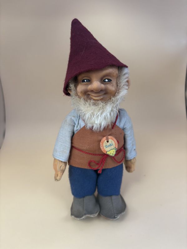 Doll. Germany. Steiff. Gucki. Gnome. 8&#39;&#39;.