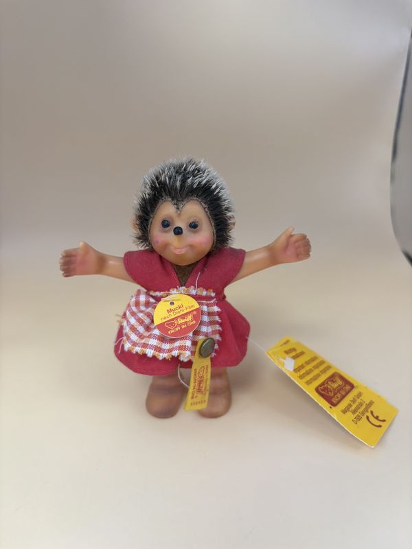 Doll. Germany. Steiff. Mucki. Hedgehog. 5&#39;&#39;H.