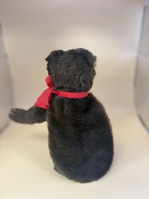 Puppet. Germany. Steiff. Hand Puppet. Bear. Dark Brown (1968)