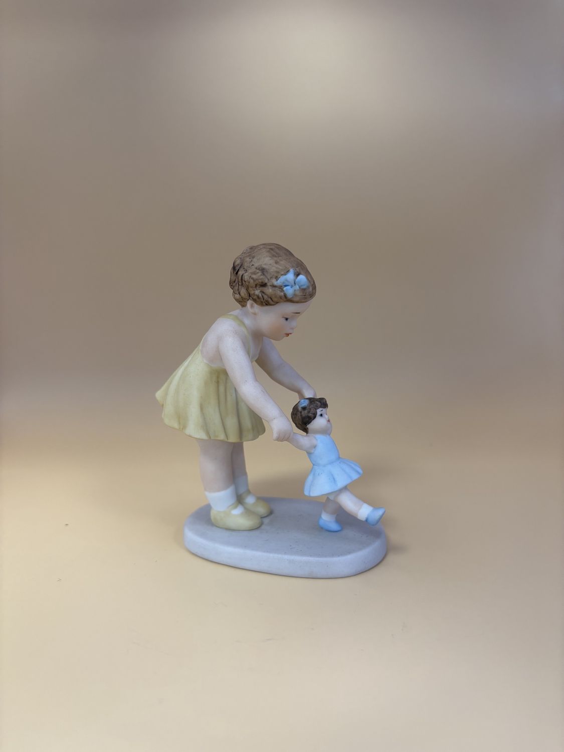 Figurine. USA. Bessie Pease Gutmann. First Step. 4&#39;&#39;H.