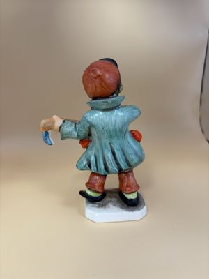 Figurine. Germany. Friedel Bavaria. Boy Playing the Guitar Figurine