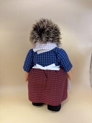 Doll. Germany. Steiff. Micki. Red Dot Handkerchief. 10.5''H