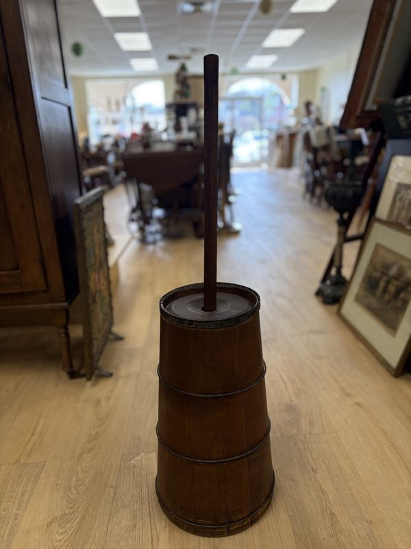 Kitchen Misc. USA. Butter Churn. 34.5&#39;&#39;H