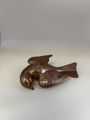 Decoration. Bird Wall Hanging. Copper. 4.75''L