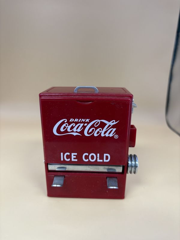 Toy. Coca-Cola (Coke). Vending Machine Toothpick Dispenser.
