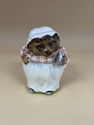 Figure. England.  F. Warne &amp; Co. Ltd. Beatrix Potter's "Mrs. Tiggy Winkle". 3.25"H