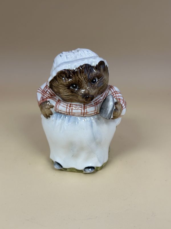 Figure. England.  F. Warne &amp; Co. Ltd. Beatrix Potter&#39;s &quot;Mrs. Tiggy Winkle&quot;. 3.25&quot;H