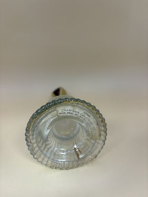 Glass. USA. Avon. Vintage Cologne. Charisma. Bell-shaped Bottle. 5"H