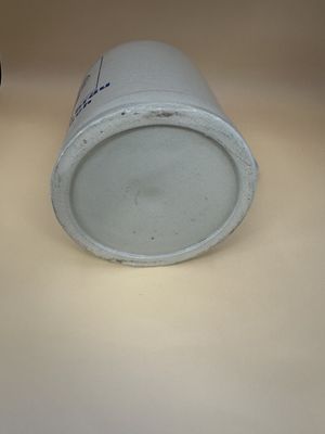 Stein. Germany. Frankenbrau Riedbach. Gray w/ Blue Letting. 5"H