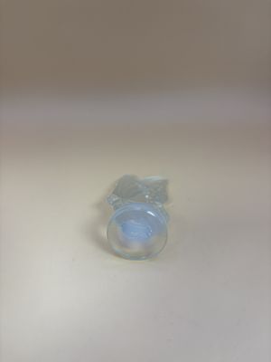 Glass. France. Sabino Art Glass. Opalescent Glass Butterfly (Closed Wings). 2.75"H