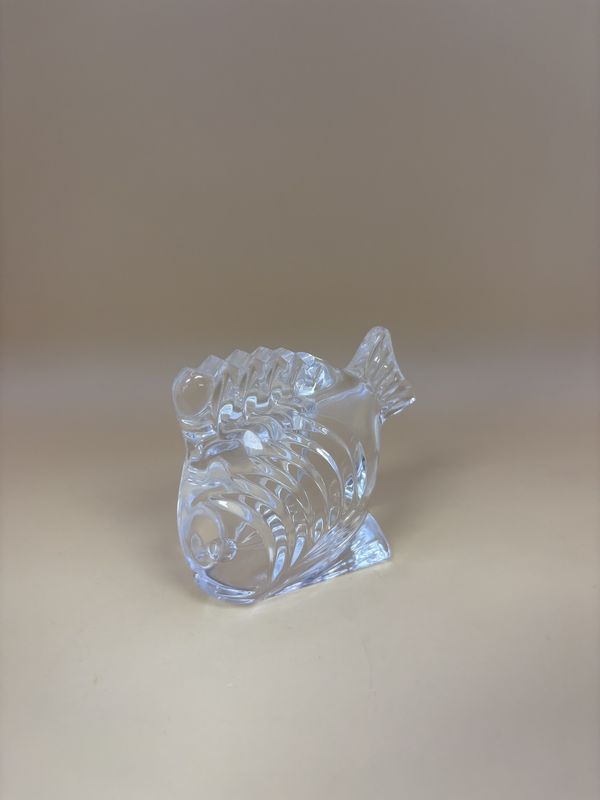 Crystal. Ireland. Waterford. Fish. 2.75&quot;H