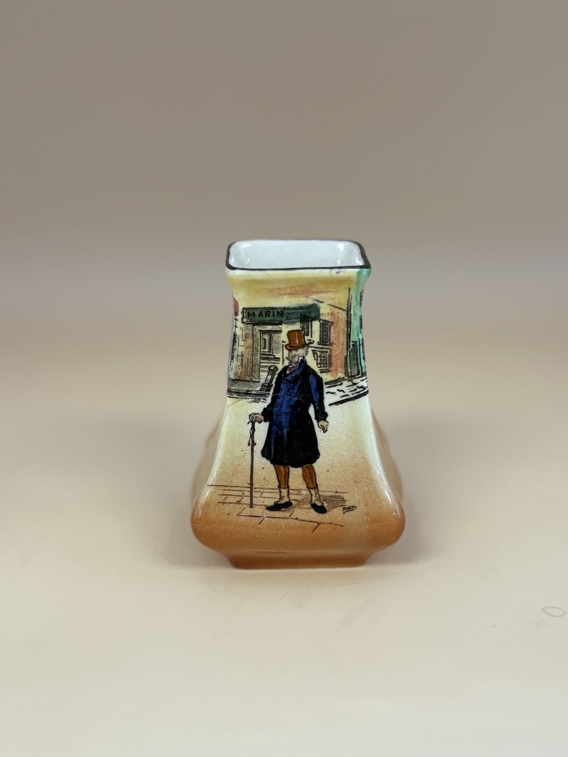 Ceramic. England.  Royal Doulton.  Peggoti Small Vase
