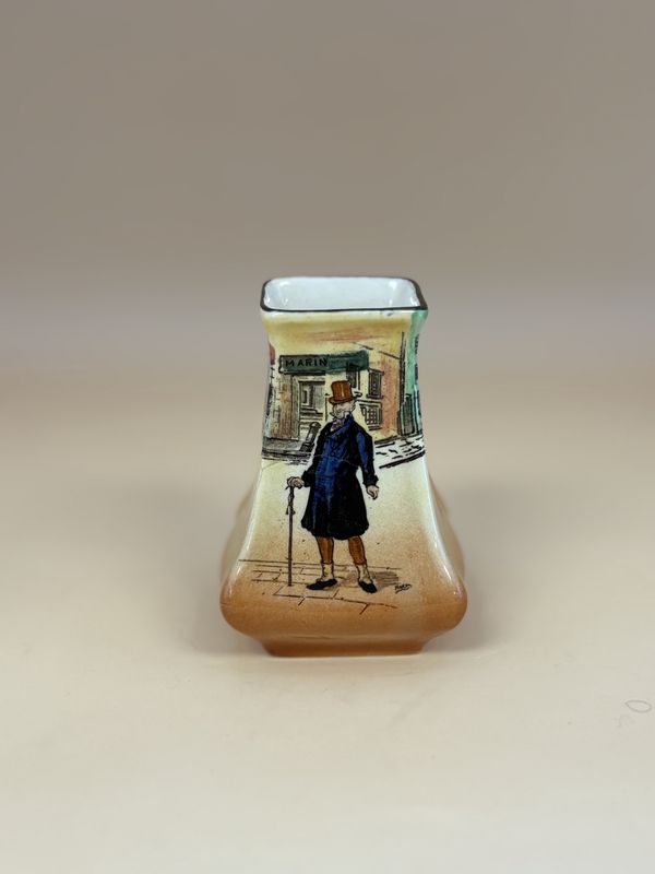 Ceramic. England.  Royal Doulton.  Peggoti Small Vase