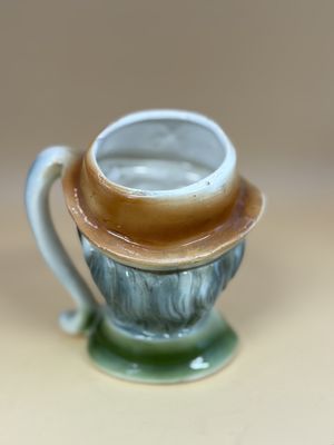 Ceramic. England.  Royal Doulton. Henry Ford Mini-Toby Pitcher White