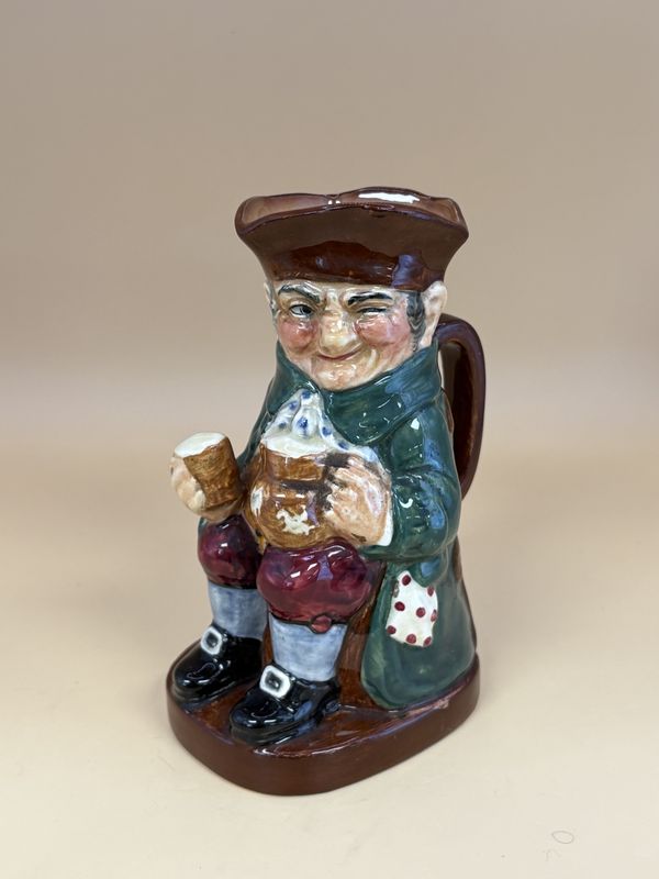 Ceramic. England.  Royal Doulton.  Old Charlie. Vintage. 5.5&quot;H