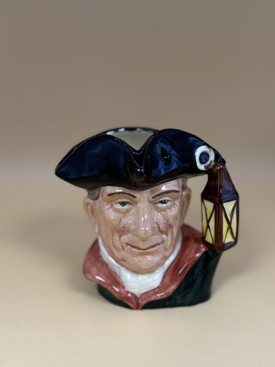 Porcelain. England. Royal Doulton. Night Watchman Jug Character