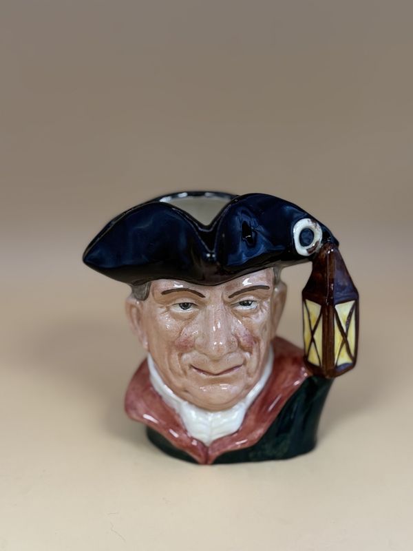 Porcelain. England. Royal Doulton. Night Watchman Jug Character