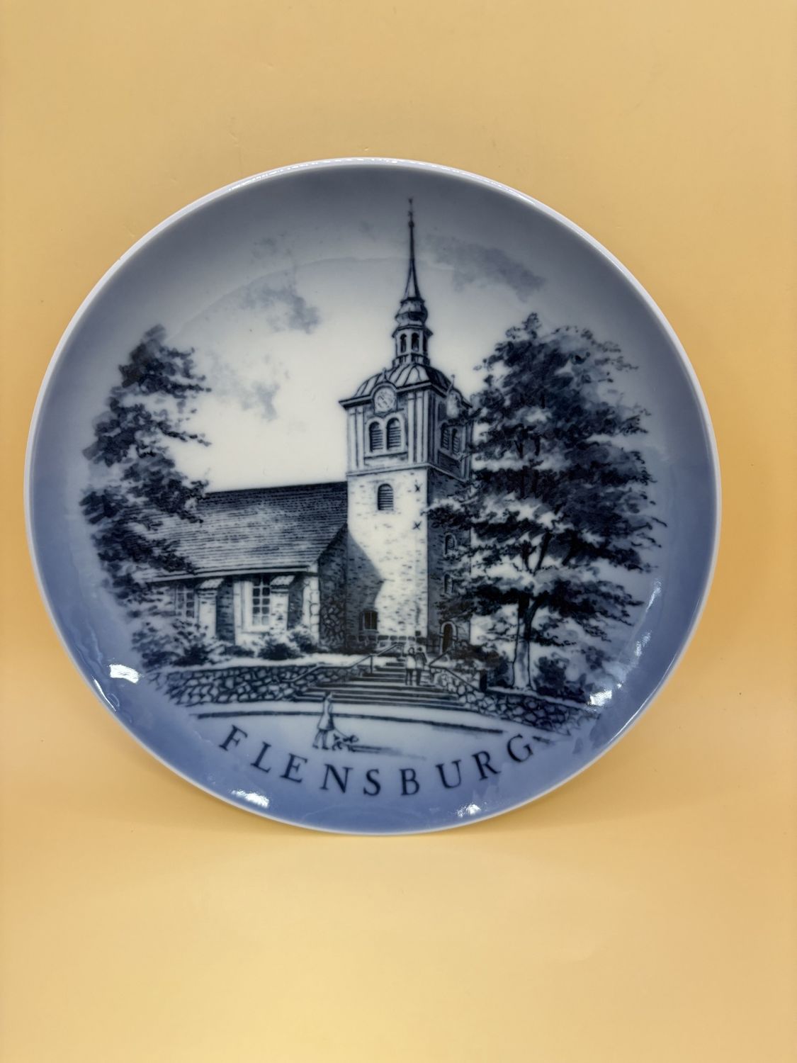 Porcelain. Denmark. Royal Copenhagen. St. Johannis Church Plate