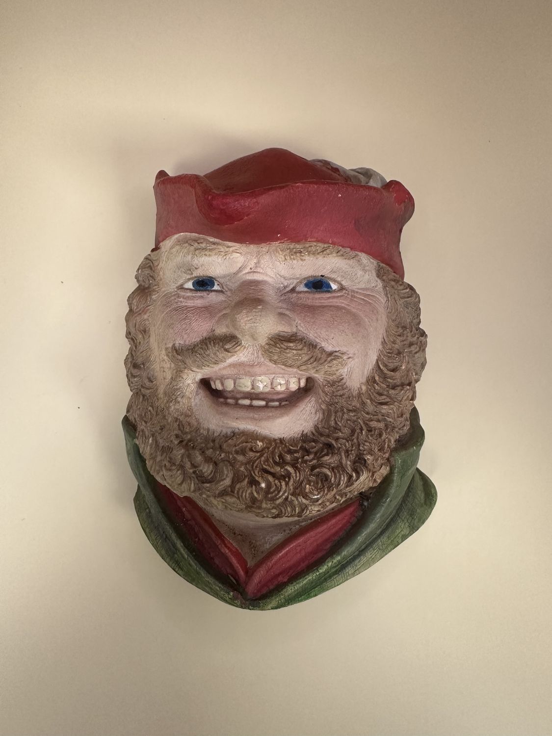 Chalkware. England. Legend Wall Ornament. 1981. &quot;Little John&quot;. 5.75&quot;H