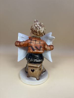 Figurine. Germany. Hummel. #184 "Latest News" (in German). TMK 3 (1960-1972). 5.25"H