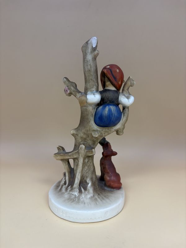 Figurine. Germany. Hummel. #56/B "Out of Danger" TMK 2 (1950-1959). 6.5"H