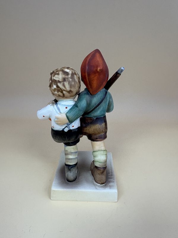 Figurine. Germany. Hummel. 50 2/0 "Volunteers" TMK 3SS (1960-1972). 4.75"H