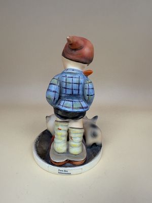 Figurine. German. Hummel. #66 "Farm Boy". TMK 6 (1979-1991). 5"H
