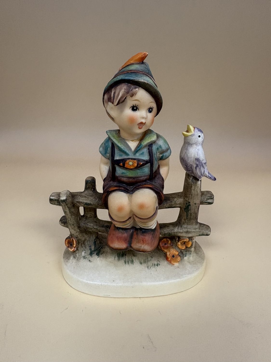 Figurine. German. Hummel. #111/1 &quot;Wayside Harmony&quot;. TMK 3LS (1957-1963) 5.25&quot;H