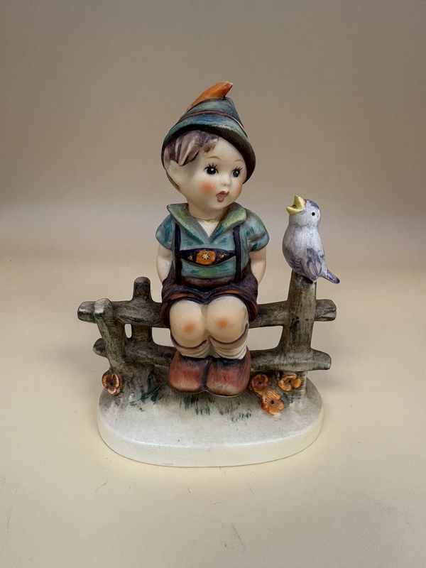 Figurine. German. Hummel. #111/1 &quot;Wayside Harmony&quot;. TMK 3LS (1957-1963) 5.25&quot;H