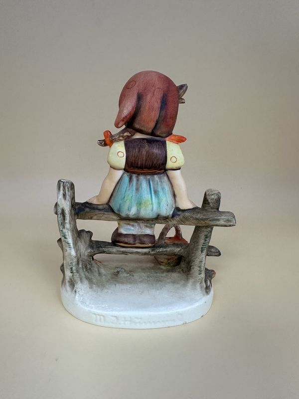 Figurine. German. Hummel. #112/1. "Just Resting". TMK 3LS. 5"H