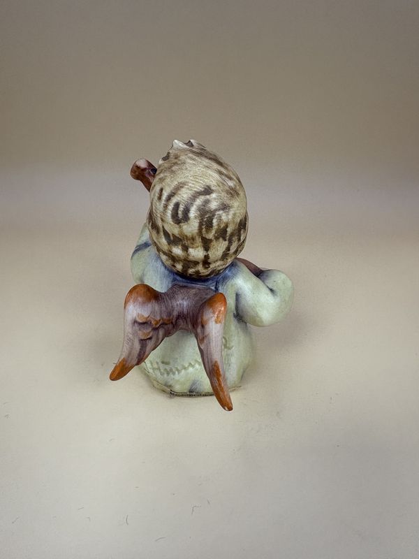 Figurine. German. Hummel. #438 "Sounds of the Mandolin". TMK 7 (1991-2000). 3.25"H